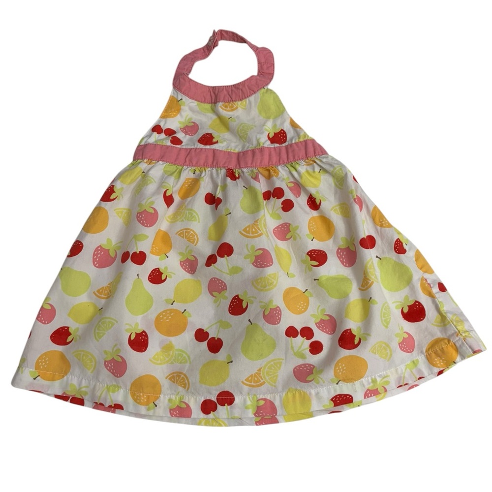 Gymboree 2008  Berry Sweet Baby Girl Size 3-6mo Halter Style Dress